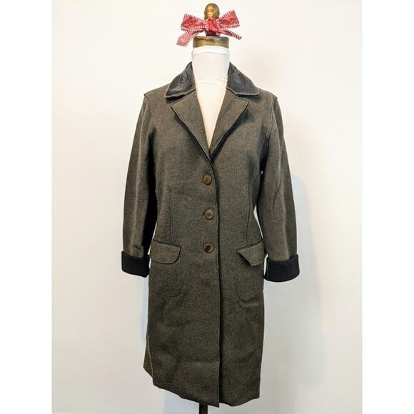 EUC Wool jacket with sequin collar - Picture 1 of 7